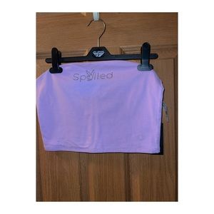 Playboy rhinestone tube top